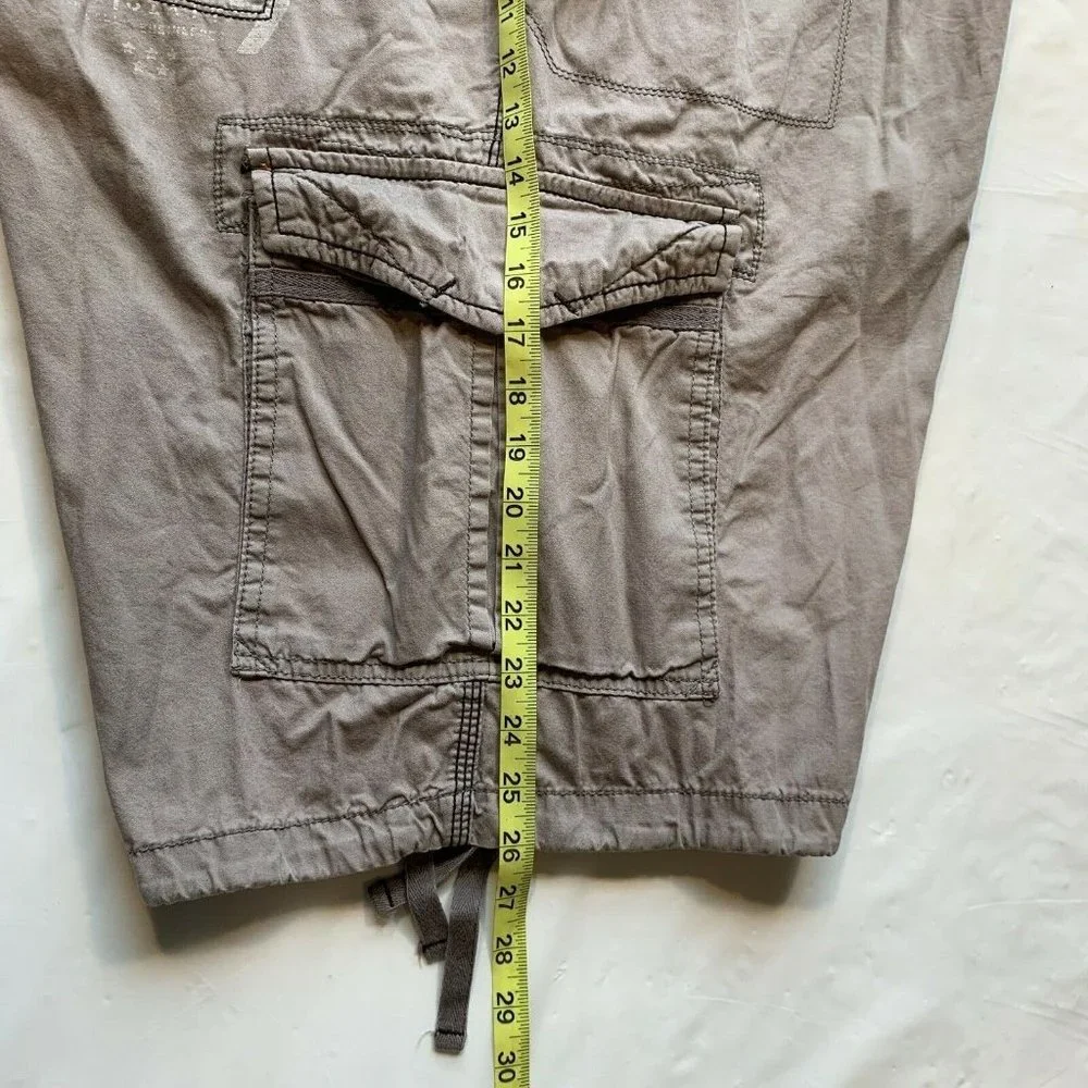 Sean‎ John Cargo Shorts Mens 45x14.5 Relaxed Longer Length Heavyweight Summer